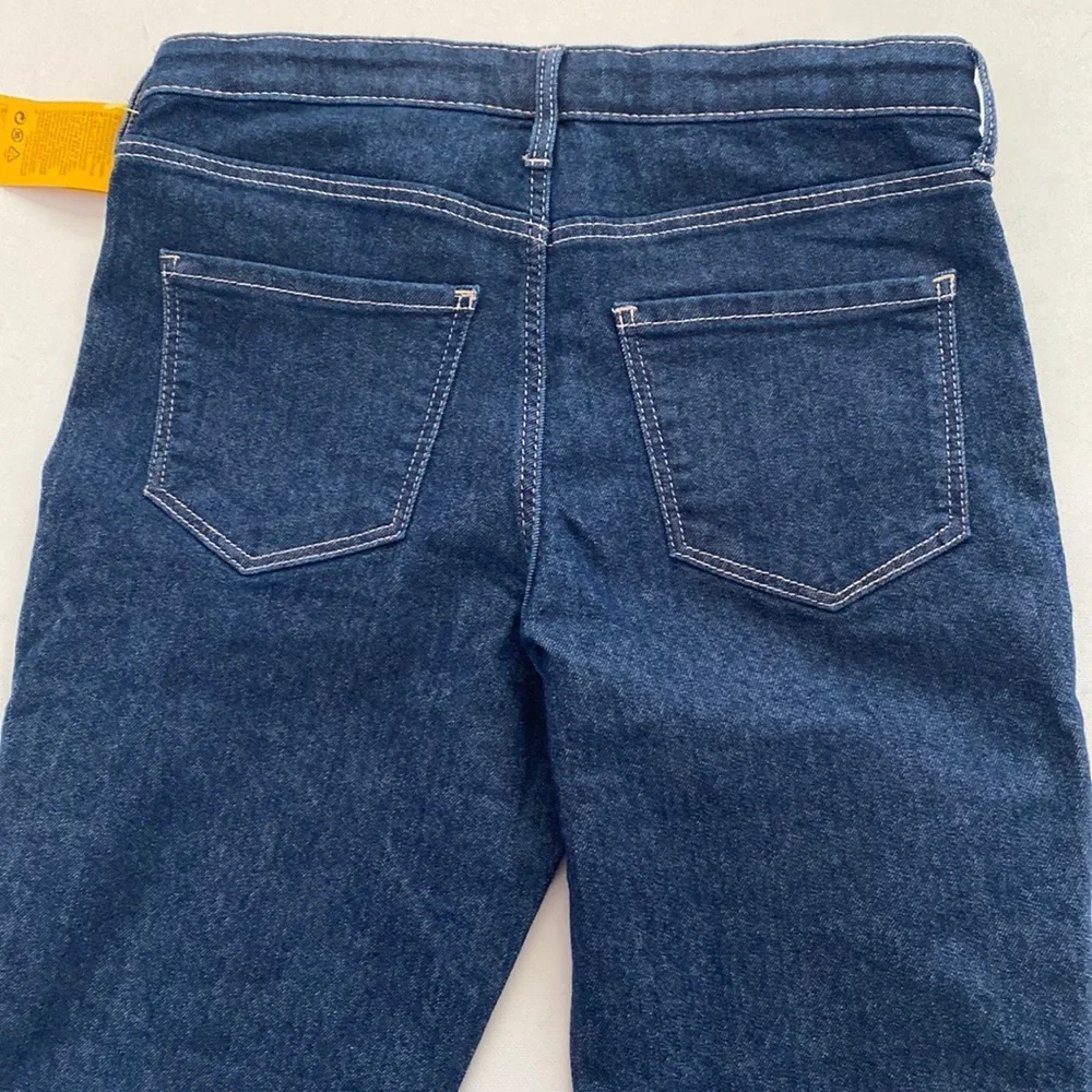 (B26) Denim‎ dark blue skinny jeans. Size 12, NWT